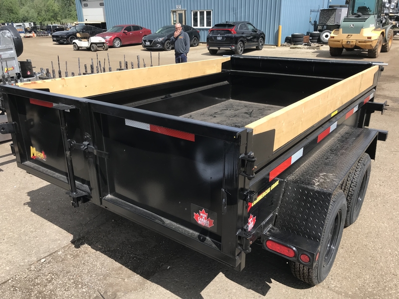 Cargo, Utility Trailers  2025 Miska 3.5 Ton Scissor Lift Dump Trailer Photo